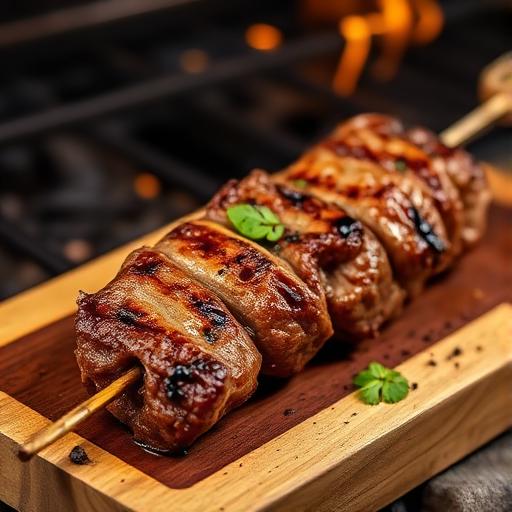 Espetinho de carne